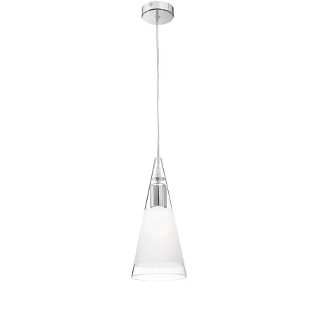 Rossini Renoir S.10610 : lustre moderne en verre soufflé et cristal