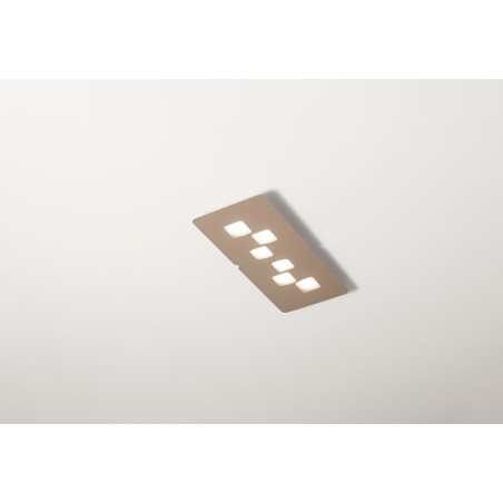 Bilbao pm GeaLuce plafoniera LED moderna 28x65