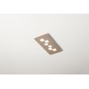Bilbao pm GeaLuce, plafonnier LED moderne 28 x 65