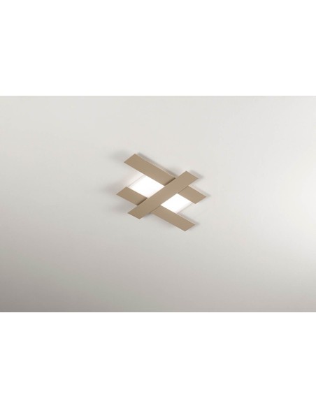 Doha pp Gea Luce : plafonnier LED moderne