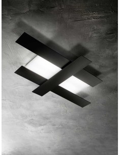 Doha pm Gea Luce : plafonnier LED moderne