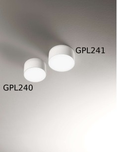 Gea Led Cloe GPL240 applique led - plafoniera cilindrica LED 12 cm diametro