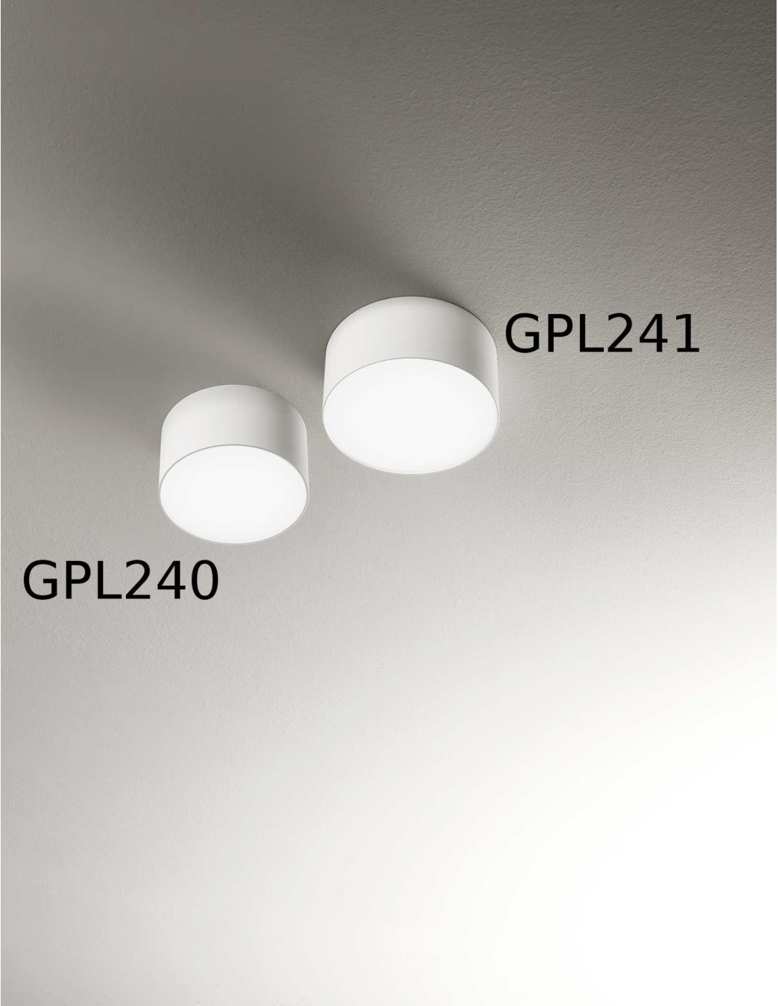 Gea Led Cloe GPL241 : applique LED - plafonnier LED de 14 cm de diamètre