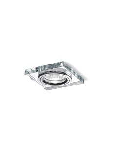 Gea Led GFA320 : spot encastrable rond, culot GU10, diffuseur en cristal