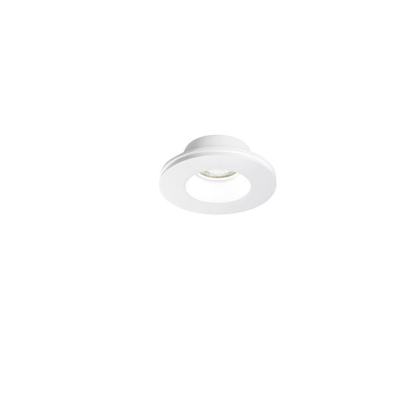 Gea Led Bianca R GFA592 : luminaires encastrables en plâtre, spots ronds en plâtre, spots encastrables LED en plâtre, supports d