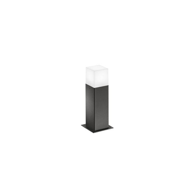 Gea Led Aditi GES401 : lampadaires d'extérieur pour jardin, culot E27, couleur anthracite, éclairage de jardin