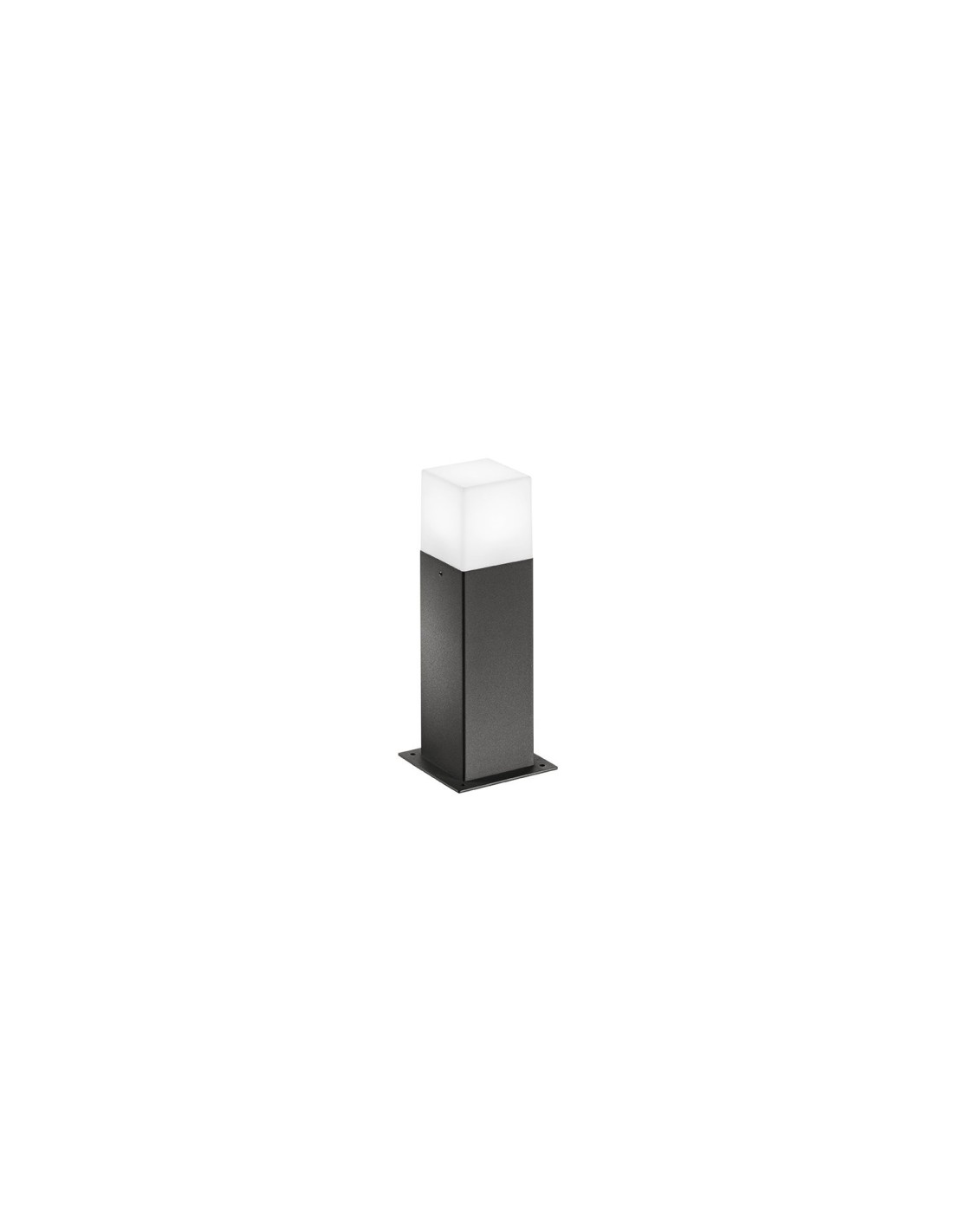 Gea Led Aditi GES401 lampioni esterni da giardino attacco E27 antracite, lampioni illuminazione giardino