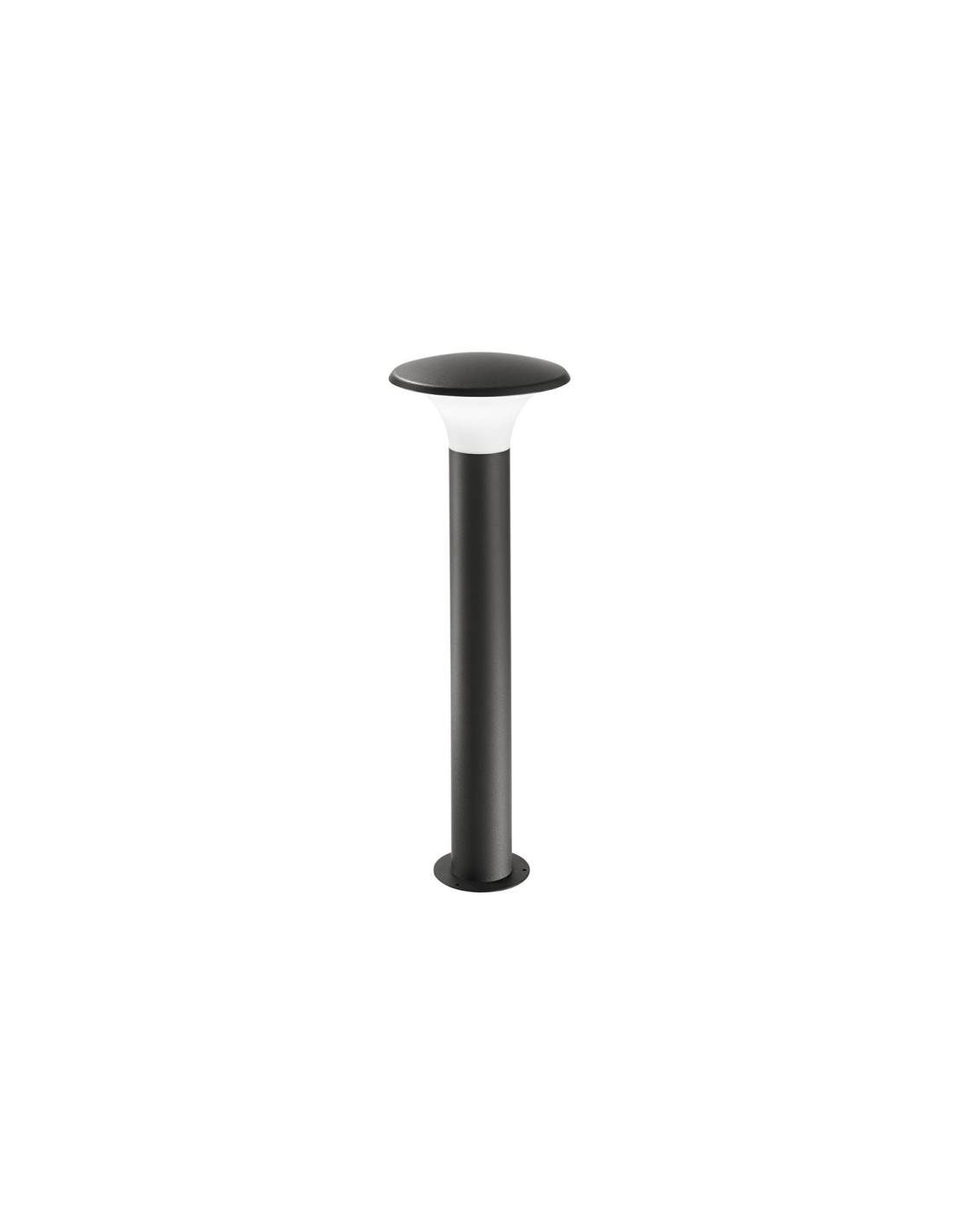Gea Led Leo GES512 : petite lampe de jardin en forme de champignon, culot E27, couleur anthracite