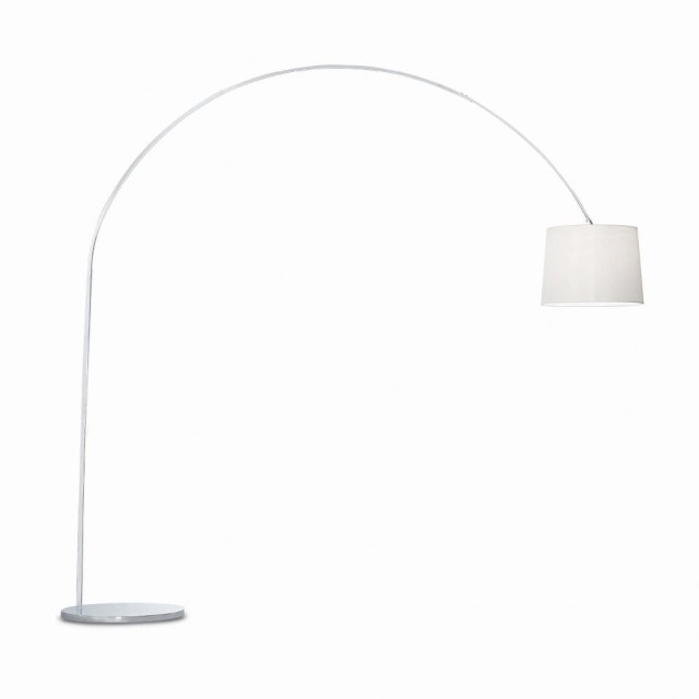 Ideal Lux Dorsale : lampadaire design en forme d'arc, lampadaires en forme d'arc pour table à manger, lampes en forme d'arc