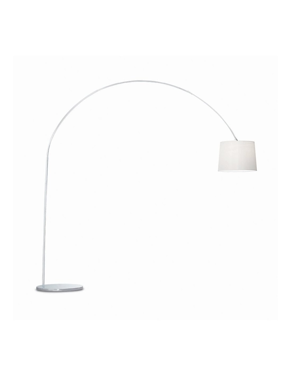 Ideal Lux Dorsale lampada da terra ad arco design, lampade da terra ad arco per tavolo da pranzo, lampade a arco