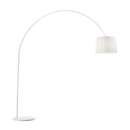 Prix Ideal Lux Dorsale, lampadaire en arc « Total White », liste des prix Ideal Lux