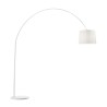 Prix Ideal Lux Dorsale, lampadaire en arc « Total White », liste des prix Ideal Lux