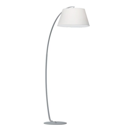 Ideal Lux Pagoda PT1 piantana curva paralume bianco